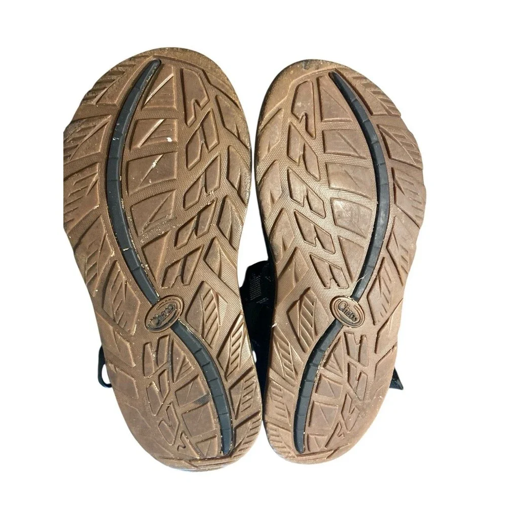 Chaco Z Cloud Adjustable Strap Sandal Gray/Black Men’s Size‎ 12 Hiking Walking